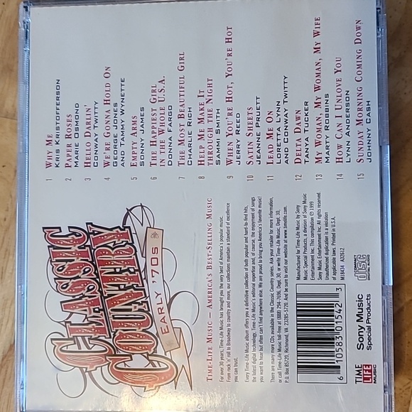 5 CDs Classic Country Golden 50s, Early & Late 60s, 1965-1969, Early 70s - Picture 10 of 11